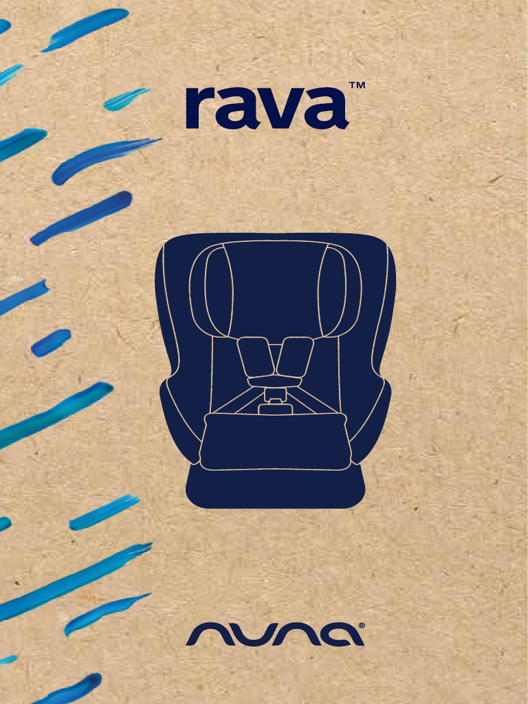 Nuna RAVA User Manual US 372d PDF PDF Seat Belt Airbag