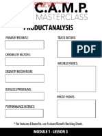 Lesson 03 - Worksheet - Product Analysis