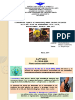 Consumo de Tabaco No Inhalado (Chimo) en Adolescentes DE3 Año de La U.E.N Don Rómulo Gallegos, Barquisimeto, Estado Lara, 2023