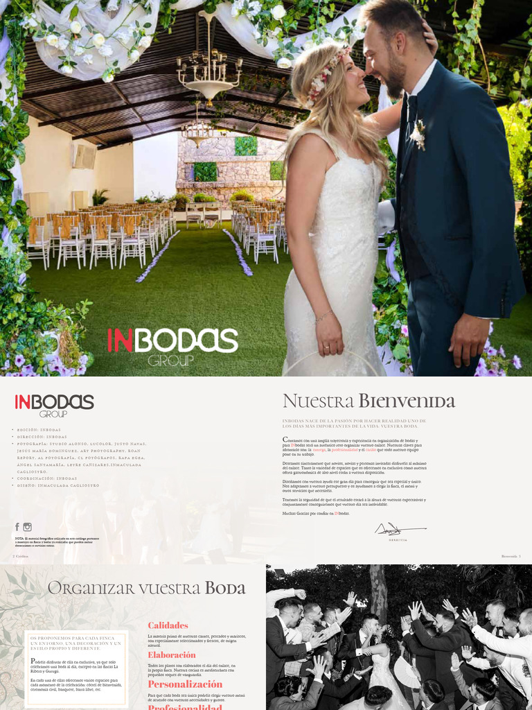 INbodas: Espacios de Ensueño | PDF | ensalada | Cocina española, image size:768x1024