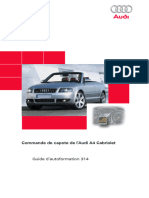 SSP314_f-Commande de capote de l’Audi A4 Cabriolet