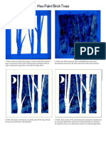 How To Paint Birch Trees