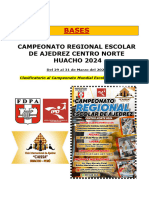 Bases Campeonato Regional Escolar Centro Norte Huacho 2024