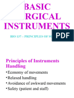 Basic Surgical Instruments