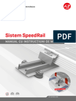 Sistem Speedrail: Manual Cu Instrucţiuni de Montaj