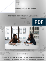 L’Entretien Du Coaching