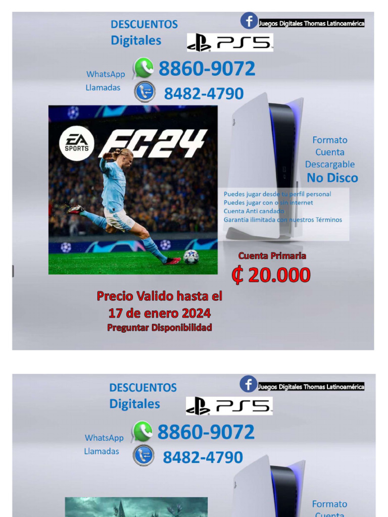 Listas pdf