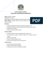 Plano de Aula 1 - Psicofisiologia