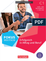 Fokus Deutsch C1 2022 Erfolgreich in Alltag Und Beruf Kurs Und Übungsbuch2