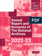 Annual Report Accounts National Archives 2022 23