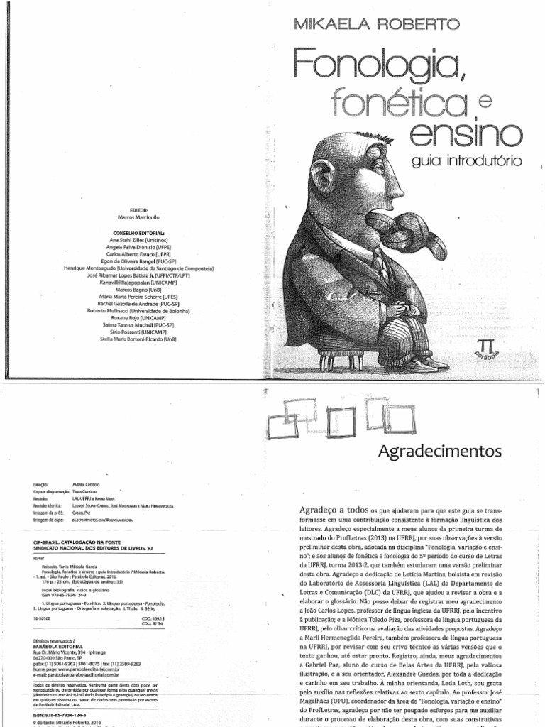 Mikaela roberto fonologia fon tica e ensino guia introdut rio 1 88 pdf