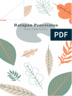 Deo Febrianto - Ratapan Penyesalan