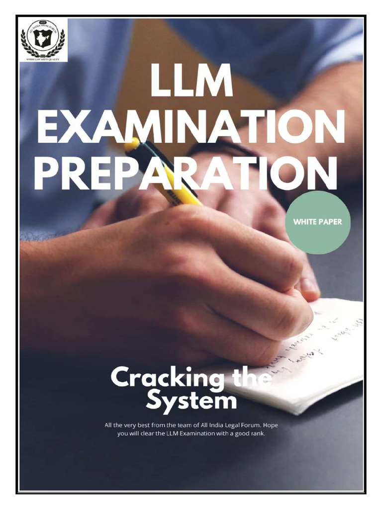 Llm Final Compilation Pdf Intellectual Property Lawyer