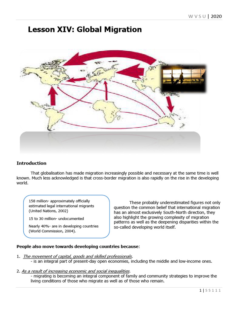 Understanding Global Migration Trends | PDF | Immigration | Human Migration
