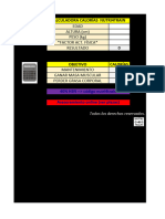 Calculadora Calorías Nutri4train