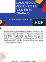 Socialización Plan de Promoción de La Salud en El Trabajo