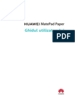 HUAWEI MatePad Paper Ghidul Utilizatorului - (HMW-W09, HarmonyOS 2 - 01, Ro)
