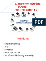 KTDT Chap 3 - FET