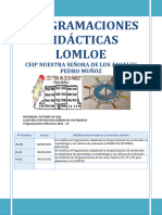 Programaciones Didacticas Lomloe 22 23