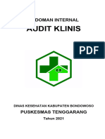 Pedoman Internal Audit Klinis