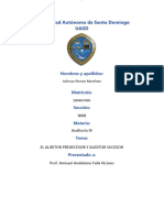 El-Auditor-Predecesor - CUESTIONARIO AUDITORIA III - UNIDAD III