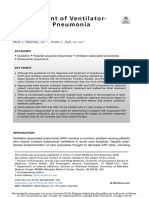 Management of Ventilator-Associated Pneumonia