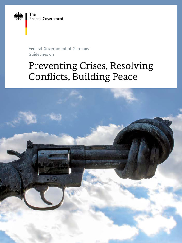 Germany's Peace Strategy Guide | PDF | Peacebuilding | Violence