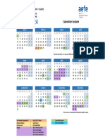 Calendario Scolaire 2024