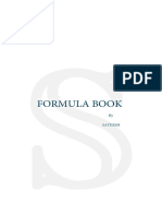 Formula Book 2024 by Sateesh