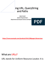 Processing URL, QueryString and Paths