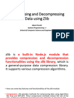 Compressing and Decompressing Data Using Zlib