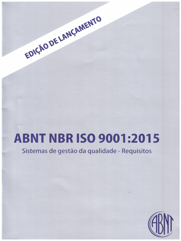 NORMA ISO 9001-2015 | PDF