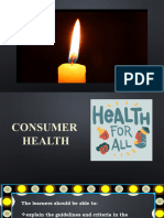 Health10 Q1consumer Health