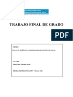 Memoria - 340GREMECA - Proceso de Modificación y Homologación de Un Vehículo Todo Terreno