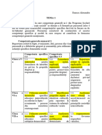 Tema 1 - Abilitare Curriculara