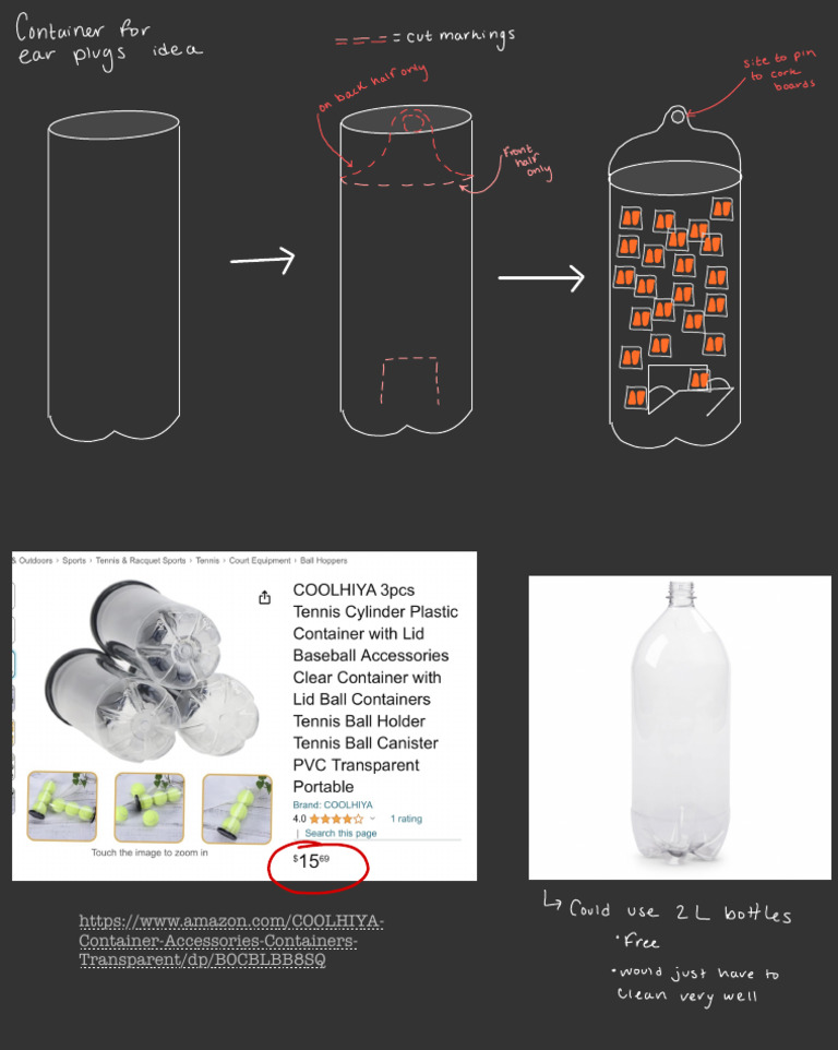 Transparent Container for Ear Plugs | PDF