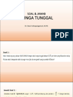 Soal Dan Pembahasan Bunga Tunggal