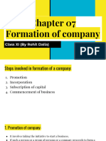 Chapter 07 Formation of Company Final Dudhd