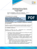 Guia de Actividades y Rúbrica de Evaluación - Unidad 2 - Caso 4 - Identificación de Proceso de Enfermedad