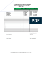 Daftar Peserta Porsadin Desa Word