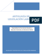 Antologia Derecho Laboral