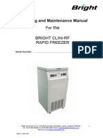 Bright Freezer-UltraLow CliniRF Manual