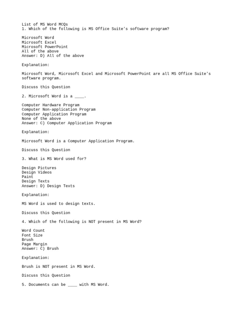 Esrm mcqs pdf microsoft word letter case