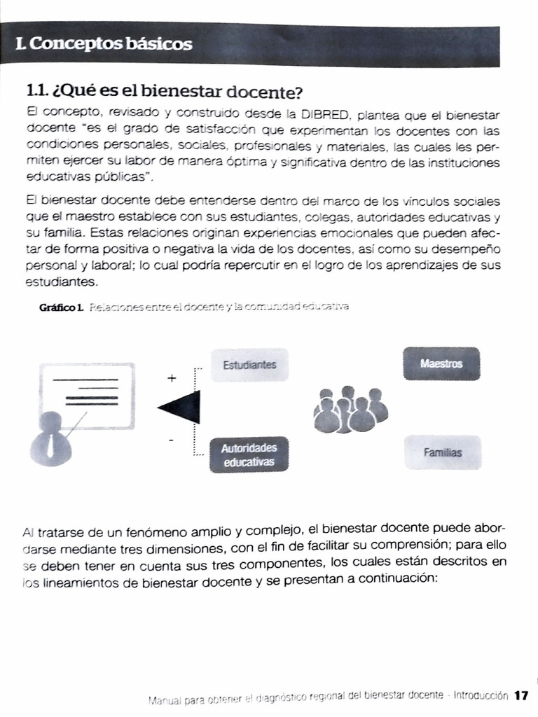 Definición de Bienestar Docente | PDF | Maestros | Bienestar