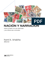 Bhabha Nacion y Narracion