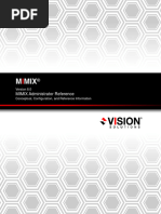 MIMIX Administrator Reference