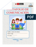 Portafolio de Comunicación 2024 - Portada y Carátula