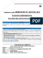 1517-22-D3 - Liga Sanjuanina de Futbol Femenino