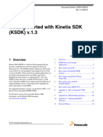 Getting Started With Kinetis SDK (KSDK) v.1.3