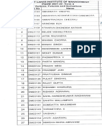 DM Number Chronology